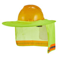 Hard Hat Sun Shade Shield Combination Set – UV Protection & Construction Safety Helmet