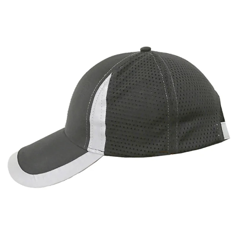 High-Visibility Reflective Safety Baseball Cap – Fluorescent Yellow Traffic & Work Hat