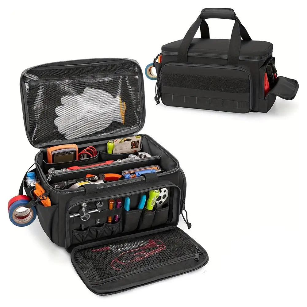 Heavy Duty Tool Bag Multipurpose Work Organizer for Handyman,Carpenter,Durable Portable Tool Storage