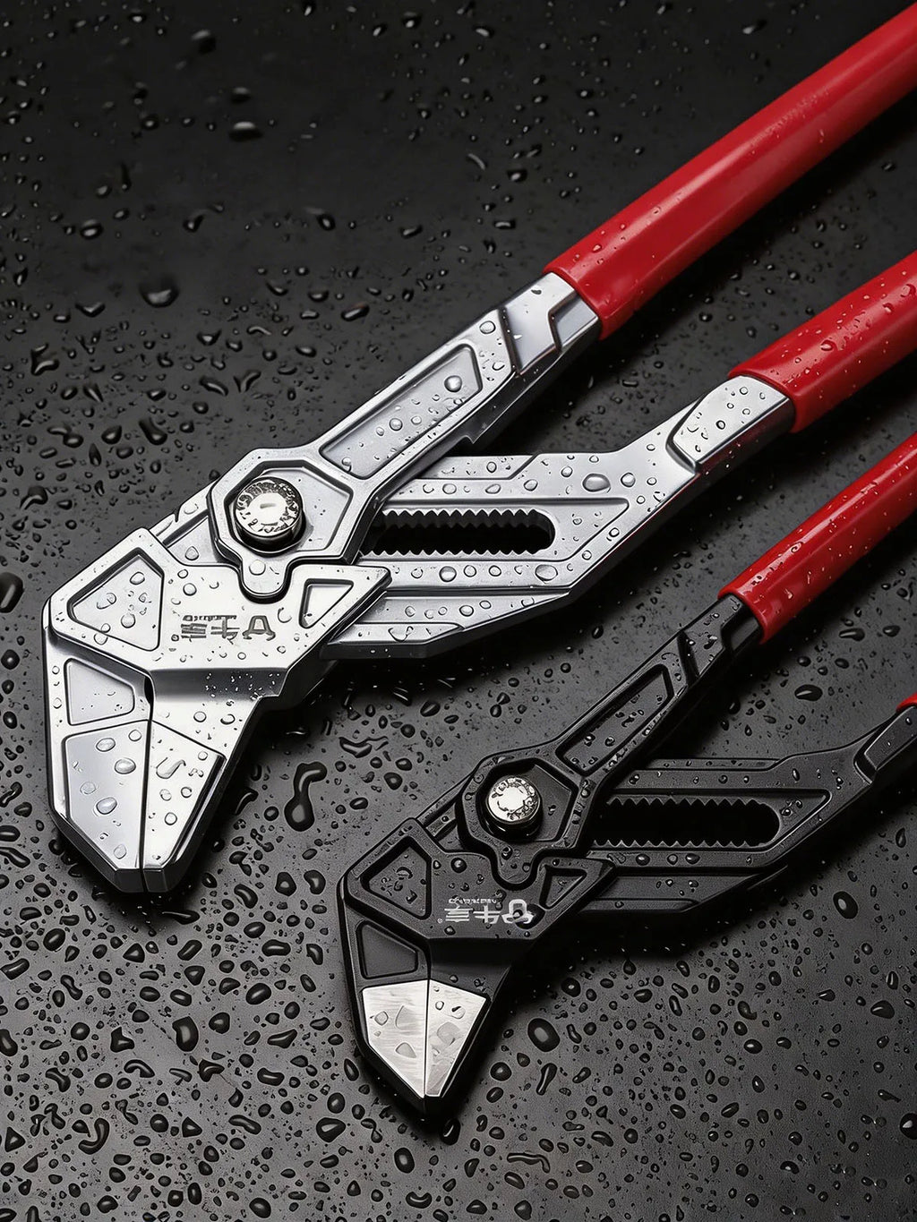 Quick-Adjust Water Pump Pliers – Self-Locking Plumbing Pipe Wrench